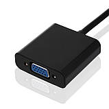 Адаптер-конвертор HDMI на VGA (перехідник) Converter емулятор монітора, фото 5