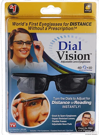 Окуляри для зору універсальні Dial Vision