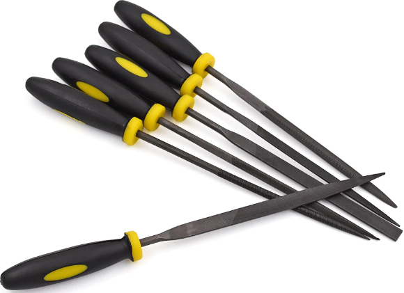 6pcs Mini Files Metal Filing Rasp Needle File Wood Woodworking Tools -NEEDLE FILE