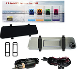 Дзеркало відеореєстратор DVR L1025 екран 2 камери, фото 6
