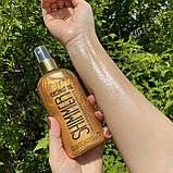 Кокосова олія для засмаги із шимером Top Beauty Coconut Oil Shimmer 200 мл, фото 2