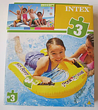 Дошка для плавання з ручками Intex, 81-76см, від 4-х років, в коробці, 26*20*4 см, 58167, фото 5