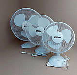 Настільний потужний вентилятор Opera Digital 0309 Table Fan 2 швидкості 9 дюймів (25 см), фото 3