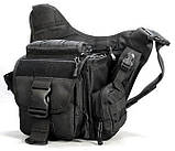 Сумка через плече на стегно штурмова тактична Battler v.1, фото 3