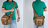 Сумка через плече на стегно штурмова тактична Battler v.1, фото 10