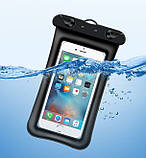 Водонепроникний змінний чохол "Oxo" аквабокс для телефону 4.0-5.5 дюйма універсальний прозорий, фото 3