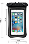 Водонепроникний змінний чохол "Oxo" аквабокс для телефону 4.0-5.5 дюйма універсальний прозорий, фото 8