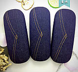 Футляр чохол для окулярів Jeans твердий, фото 3