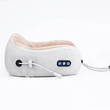 Масажна подушка для шиї U-shaped massage pillow, фото 4