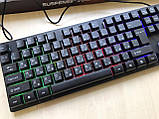 Професійна ігрова клавіатура з підсвічуванням клавіш LANDSLIDES KR-6300, фото 2