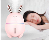 Зволожувач повітря і нічник 2в1 Humidifiers Rabbit, фото 10