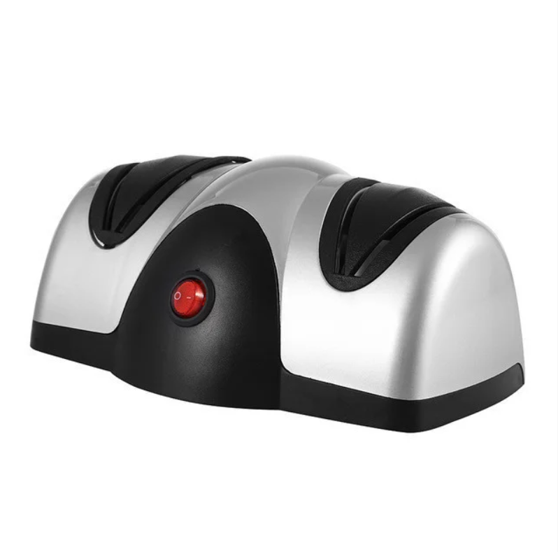 Велика подвійна электроточилка для кухонних ножів KNIFE SHARPENER, точило для ножів та ножиць