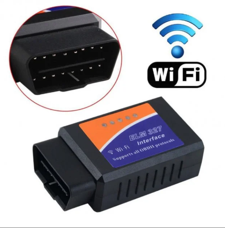 Автосканер ELM327 WiFi діагностичний адаптер для автомобіля IOS iphone Android OBD2 1.5 V версія OBDII