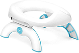 Дитячий дорожній горщик - туалет Накладка на унітаз OXO Tot 2-in-1 Go for Travel Potty, фото 3
