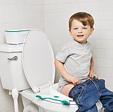 Дитячий дорожній горщик - туалет Накладка на унітаз OXO Tot 2-in-1 Go for Travel Potty, фото 4