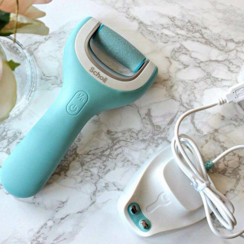 Роликова Пилка Scholl USB водозахисна + додатковий ролик Comfort Smooth