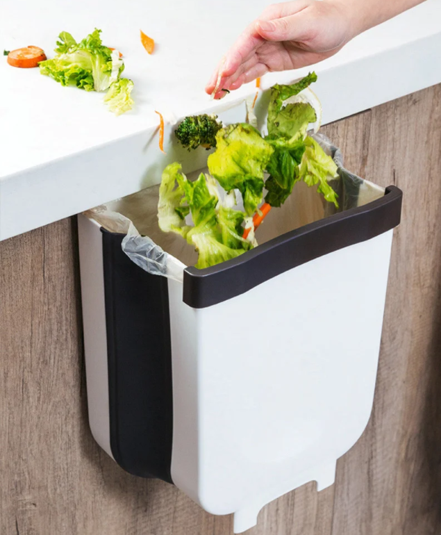 Складаний контейнер на двері Kitchen Wet garbage FLEXIBLE BIN, розкладний