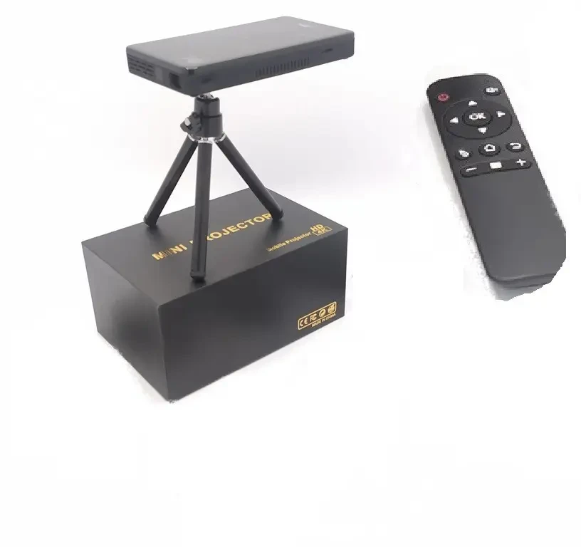 Проектор 4K P09 черная коробка | Мультимедийный проектор | Мини-проектор для дома - фото 2 - id-p1763270198