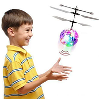 Светящийся летающий шар LED Flying Ball PC398, Индукционная игрушка "Летающий шар"