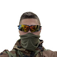 Защитные тактические солнцезащитные очки Oakley 5 линз  тактические  с поляризацией