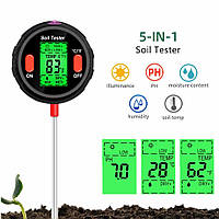 Анализатор почвы 5 в 1 Soil Tester JHL9918