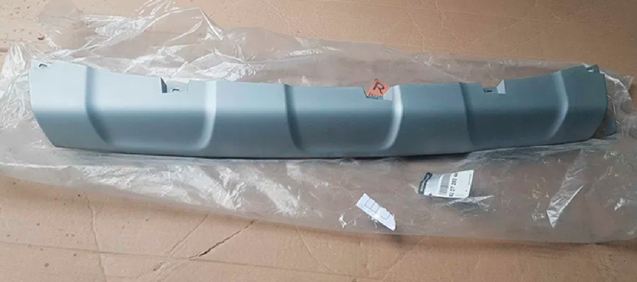 Накладка переднього бампера нижня (губа) Renault Sandero 2 Рено Сандеро Stepway (2017-...) Оригінал 620729344R, фото 1