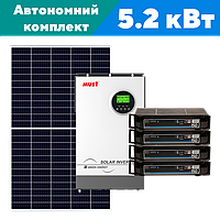Сонячний комплект електростанції Medium на 5,2 кВт