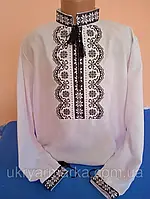Вишита сорочка на хлопчика - дитяча вишиванка "Перша"