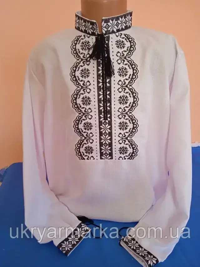 Вишита сорочка на хлопчика - дитяча вишиванка "Перша"