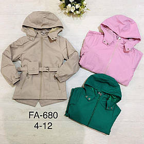 Куртка для дівчат, F&D, 6,8,12 років, No FA680
