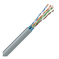 Кабель FTP Cat. 5e 4x2x51 (4x2x24 AWG) внутрішній (305м.), ЗЗКМ