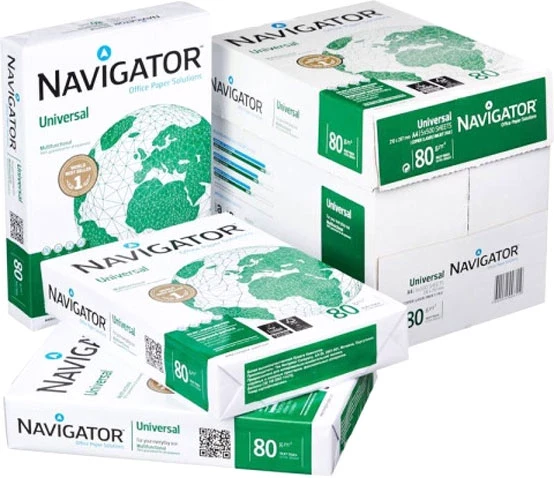 Папір офісний Navigator A4 80 г/м2 клас A+ 500 аркушів