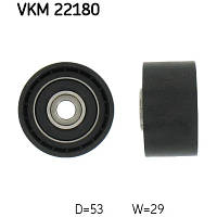 Ролик натяжителя ремня SKF VKM 22180