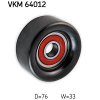 Ролик натяжителя ремня SKF VKM 64012