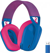 Навушники гарнітура накладні Bluetooth Logitech G435 Blue (981-001062)