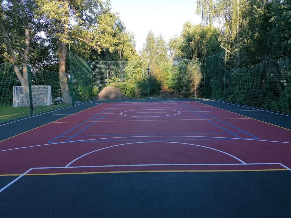 Покриття Conipur 1S, багатофункціональний спортивний майданчик 14*28 м 6