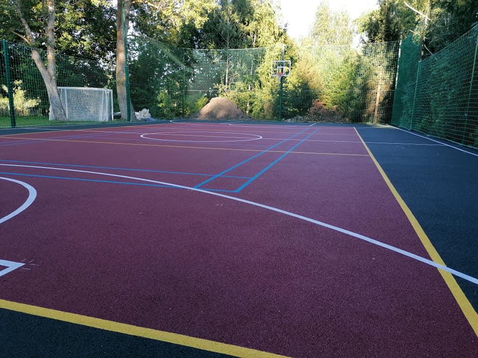 Покриття Conipur 1S, багатофункціональний спортивний майданчик 14*28 м 7