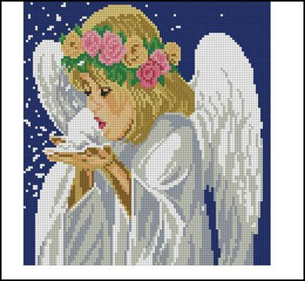 Цветочный ангел, набор для вышивания, арт. Dimensions | Купить онлайн на мебель-соня.рф