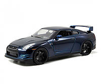 Машинки jada форсаж Ніссан GT-R (2009) Fast & Furious Nissan, 1:24 - Машинки форсаж