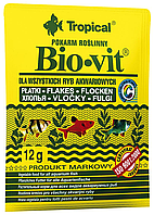 Корм Tropical Bio-Vit 50 ml. Корм для ежедневного кормления всех видов растительноядных рыб