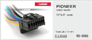 Роз'єм для магнітоли CARAV 15-006