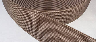 Гумка декоративна 6 см колір мокко