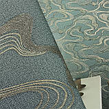 Шпалери вінілові на флізеліновій основі зелений Marburg Kumano 1,06 х 10,05м (34588), фото 8