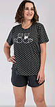 Піжама с шортами великих розмірів,Vinetta, фото 3