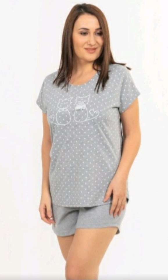 Піжама с шортами великих розмірів,Vinetta, фото 1