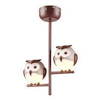 Подвесной светильник Owl коричневый 2 x G9 Milagro