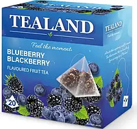 Чай фруктовий в пірамідках LOYD BLACKBERRY & BLUEBERRY чорниця та ожина 20 пак.