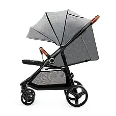 Прогулянкова коляска Kinderkraft Grande Plus Grey (KSGRAN00GRY0000), фото 4