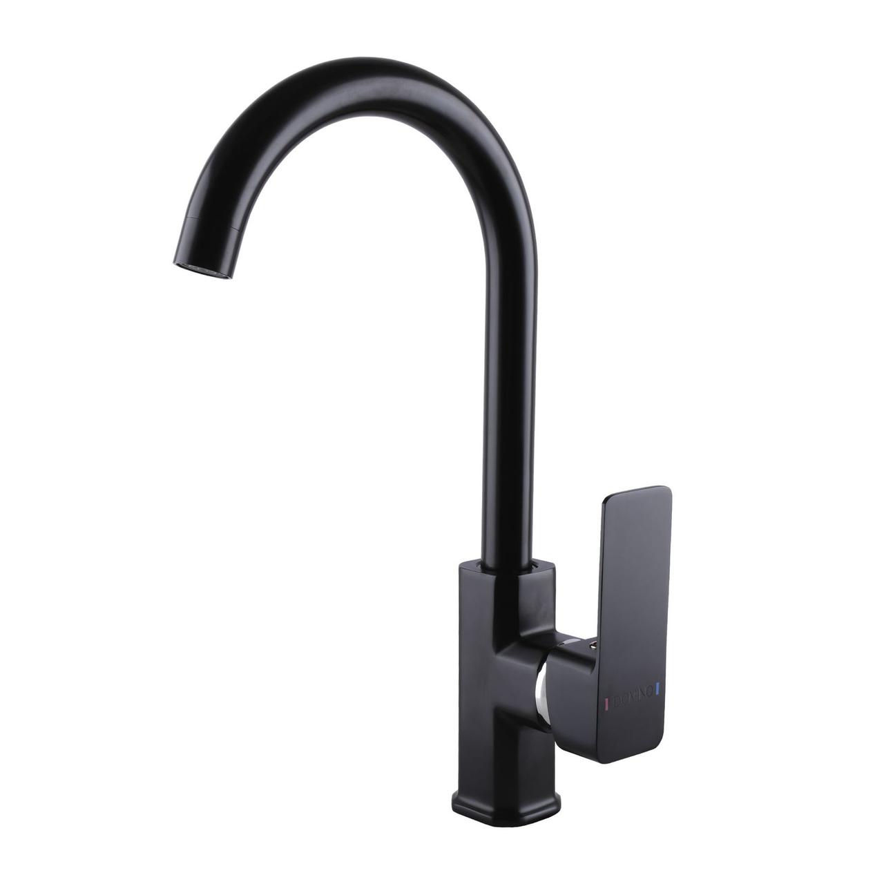 Змішувач для кухні Domino Malibu DMM-203L-Black, фото 1