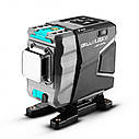 Нівелір Лазерний рівень Deko 3D DKLL12tdP02 (12 ліній) Зелений промінь Відкалібрований (без штатива), фото 2